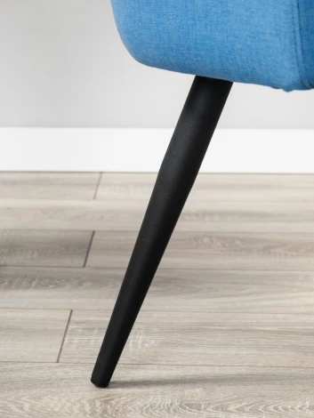 Стул R-Home Ledger Голуб Эко Чёрн 41012400Э_ГолубЧёрн