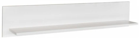 Полка Бэль 10.107 (Бэль 10.107 белый премиум) Mobi арт.330347