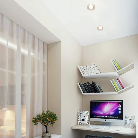 Встраиваемый точечный светильник Reluce 16090-9.0-001RLD MR16 CL (220V, круглые)