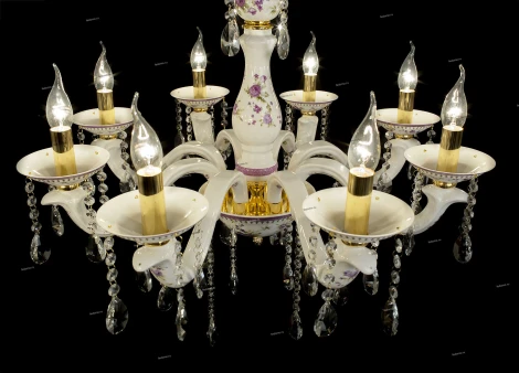 Подвесная люстра Arte Lamp Contessa A6613LM-8GO
