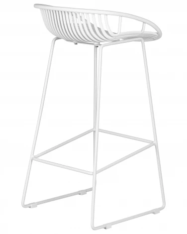 Стул барный DOBRIN FRANK (белый) 775APP-LMZL FRANK, цвет белый