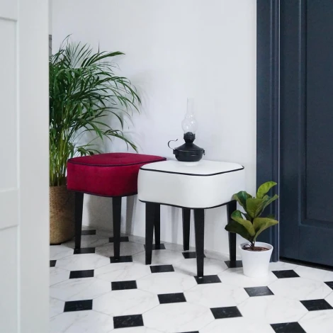 Табурет Handy SQ ОГОГО 340187 (бежевый)