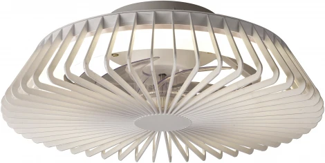 Потолочная люстра светодиодная с вентилятором Mantra Himalaya 8196 (регулировка яркости, 220V, пульт управления, круглые)