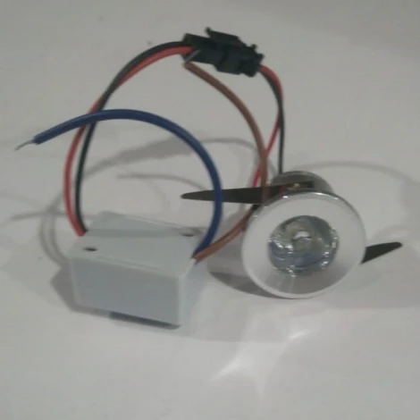 Встраиваемая подсветка ступеней лестницы светодиодная AM Group AM23 AM237 WH 3W (220V, круглые, IP44)