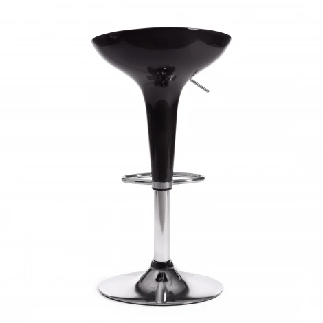 Стул барный NAIL (mod. KY801) черный/хром (металл/пластик)