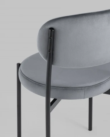 Стул Stool Group Бриф NEW велюр серый 4 шт УТ000037769