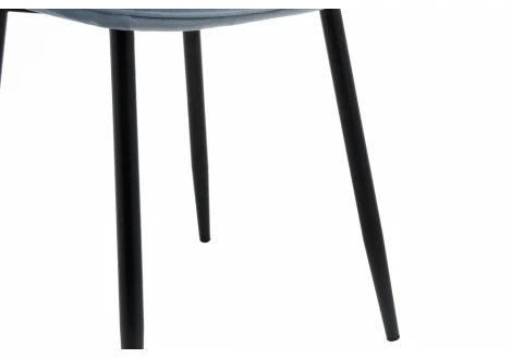 Стул Woodville на металлокаркасе Capri голубой 11661