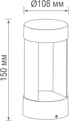 Архитектурная подсветка 5Вт Donolux DOT DL20473W9DG (LED, 220V, круглые, IP54)
