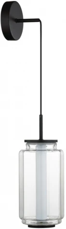 Подвесной светильник Odeon Light Jam 5409/11L черный/прозрачный/металл/стекло/акрил LED 11W 3000K 720Лм (220V, на проводе, круглые)