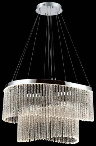 Подвесная люстра ярусная Wertmark Helma WE465.02.103 (LED, 220V, на тросе)