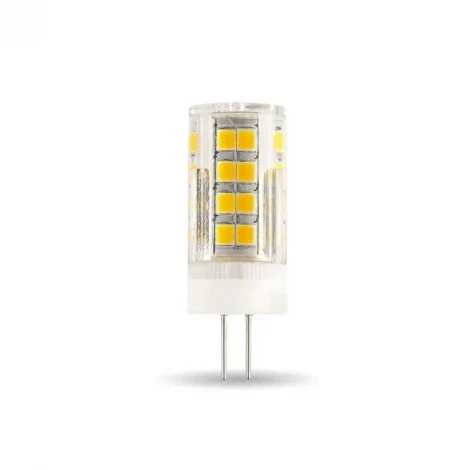 Лампочка светодиодная G4 4 Вт 400 lm 2700K теплое желтое свечение Gauss 107307104