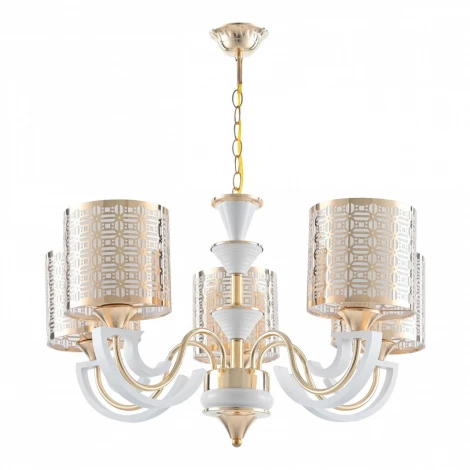 Подвесная люстра Arte Milano Florentia-8857 308857/5 Wh/Gd (220V, на цепи)