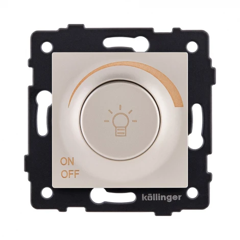 Светорегулятор универсальный 500W золотой Kollinger REA-027GD для Aspekt, Eleganz, Reflex