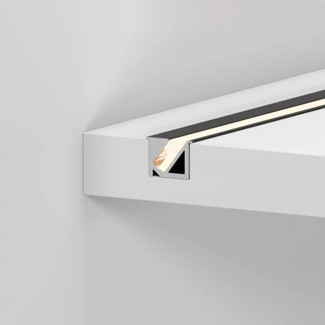 Профиль SL-BEVEL-H10-F14-2000 ANOD BLACK (Arlight, Алюминий) 044084