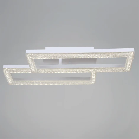 Потолочная люстра светодиодная с регулировкой цветовой температуры, яркости и ночным режимом Reluce 89560-0.3-02B WH