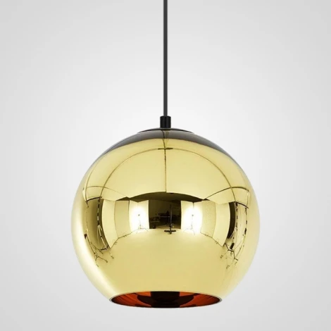 Подвесной светильник Copper Shade Gold D35 ImperiumLoft 40,018 (182698-22) (220V, на проводе, шар)