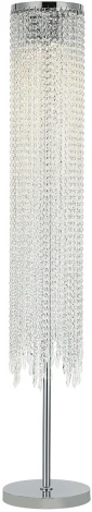 Торшер колонна Lussole Floyd LSP-0648 (220V, хрусталь, выключатель)