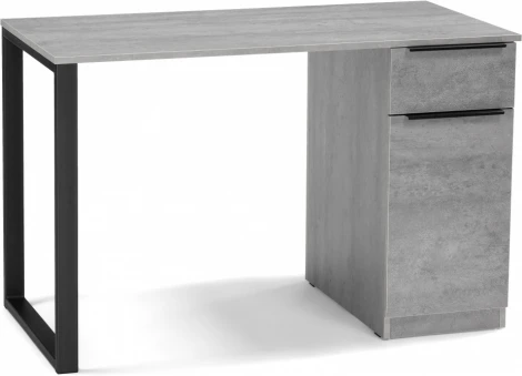 Письменный стол Бэтти Лофт (Бэтти Лофт 116х60х75 бетон / черный) Notta арт.564717