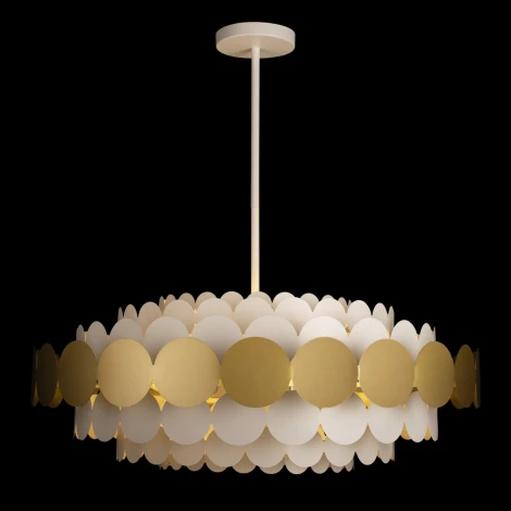 Потолочная люстра на штанге Loft It Juicy 10310/M Gold (220V, круглые)