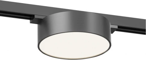 Трековый светильник для магнитного шинопровода Denkirs Shine Flow DK5762-DN 48V 8W темный никель (LED, круглые)