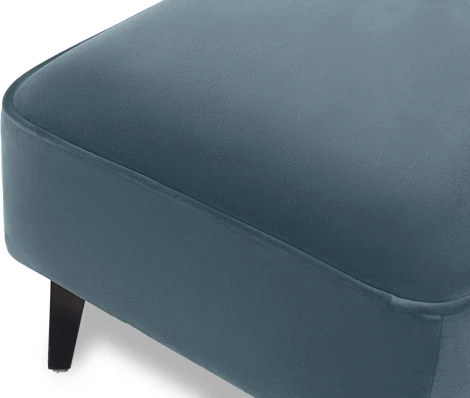 Банкетка Amsterdam ОГОГО (арт.787136), (Ткань,Велюр/Голубой)