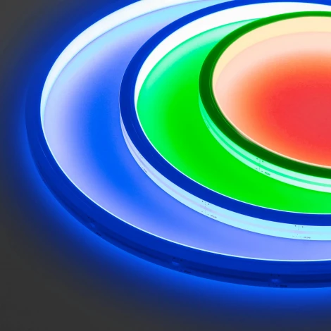 Светодиодная лента герметичная MonLIGHT-TOP-B84-13x12mm 24V RGB (12 W/m, IP67, 5m, wire x2) (Arlight, Вывод боковой, 3 года) 041485