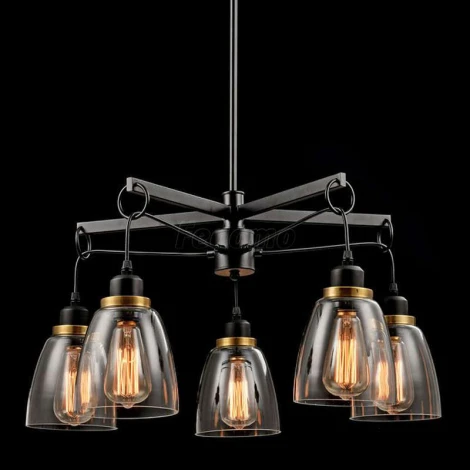 Подвесная люстра Freya Louise FR4167-PL-05-BL