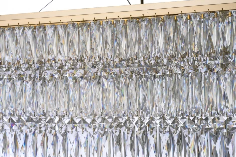 Подвесная люстра хрусталь Arti Lampadari Acquaro Acquaro E 1.5.120x30.102 GP
