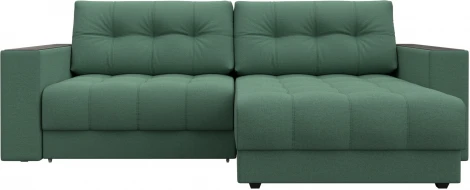 Диван угловой с декором Лига-049 НПБ Лига Диванов (Рогожка) арт.128454