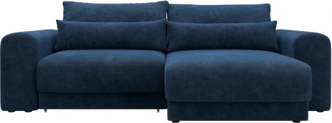 Диван угловой Лига-056 НПБ угол универсальный Лига Диванов (Велюр) арт.129161