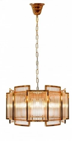 Подвесная люстра iLamp Tribeca MD0276-6A (220V, на цепи, круглые)