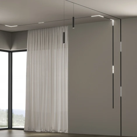 Трековый угловой светильник магнитный LED 48V 24W 4200K Link (белый) L03 Elektrostandard Slim Magnetic 85029/01