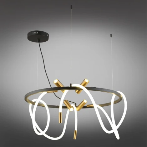 Подвесной светильник LED с гибким неономAployt Malgorzata APL.066.03.70 (220V, на тросе)