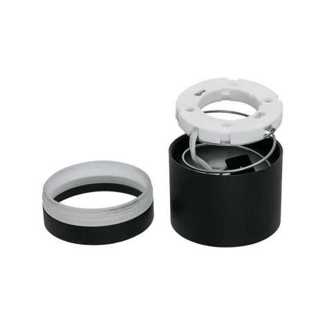 Точечный светильник накладной Wolta WSL-GX53/04BL под лампу GX53 Черный MODERNO