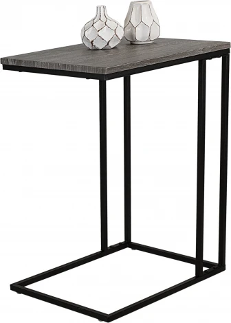 Стол придиванный BeautyStyle 30 дуб шоле графит/черный Mebelik арт.009090