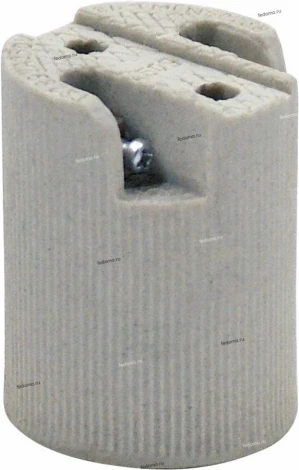 Патрон E14 Horoz, белый