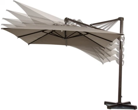 Зонт для кафе AFM-300SQB-Beige (3,0x3,0) Afina