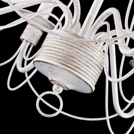 Подвесная люстра Freya Velia FR2046-PL-06-WG (220V, на цепи, подсвечник, свеча)