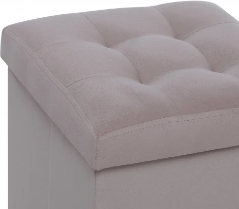 Пуф Leset Плуто складной с крышкой (МДФ,Велюр) арт.4687205418142