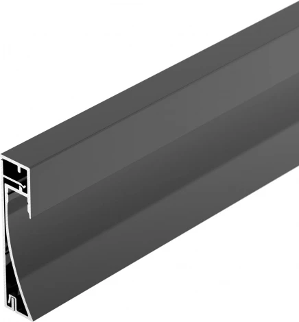 Профиль PLINTUS-H54-2000 BLACK (Arlight, Алюминий) 045433