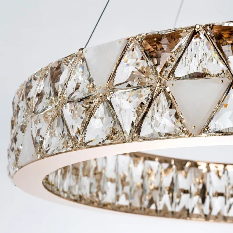 Подвесная люстра светодиодная с регулировкой цветовой температуры Modelux MODELUX ML.6982.800P GD