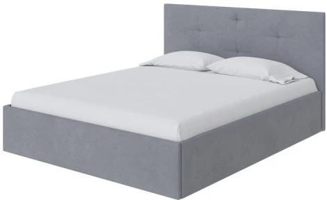 PROxSON Кровать Mono Plus (Ткань: Велюр Monopoly Ниагара (960)) 140x200