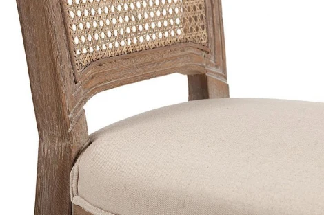 Барный стул Vintage French Nailhead Cane Back