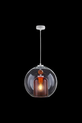 Подвесной светильник 33 ИДЕИ PND170.01.17.002.WH-M42OR (220V, на проводе, шар)