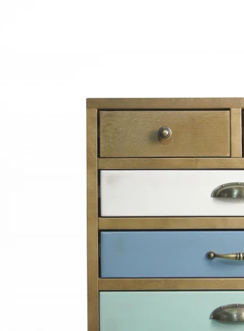 Комод Aquarelle Birch 9 ящиков