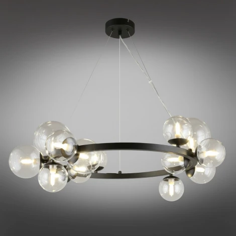 Подвесной светильник Aployt Feliche APL.334.03.14 (220V, на тросе, шарики, молекулы)