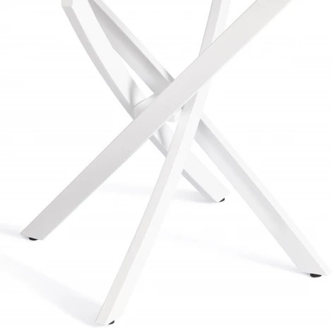 Кухонный стол Tetchair MANZANA (ЛДСП,HPL,Металл/Белый)