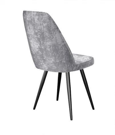 Стул DikLine 327 поворотный M13 светло-серый, ножки черные 00-00084792