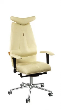 Кресло Jet Kulik System Бежевая кожа