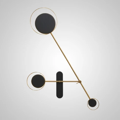 Настенный светильник Tint Trio B Imperiumloft Tint-Trio01 (211954-26) (LED, 220V, круглые)